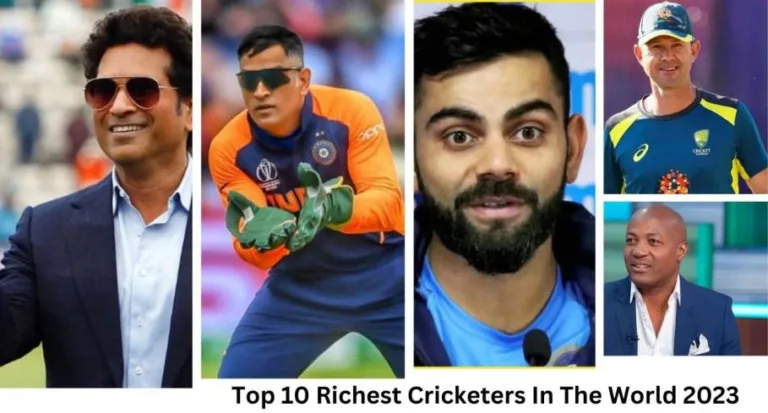 Top 10 Richest Cricketers In The World 2023